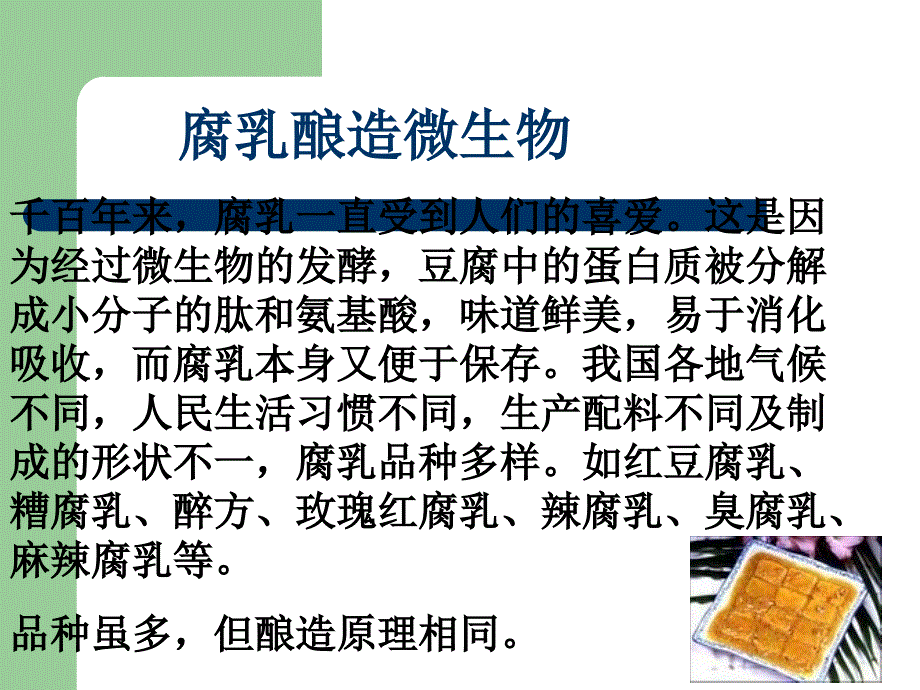 人教版教学课件吉林省扶余一中高二生物腐乳制作课件_第4页