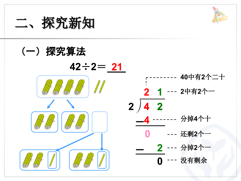 三年级数学下册第二单元除数是一位数的除法2笔算除法（1）第一课时课件_第4页