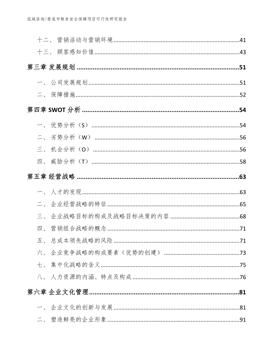 娄底市粮食安全保障项目可行性研究报告_第3页