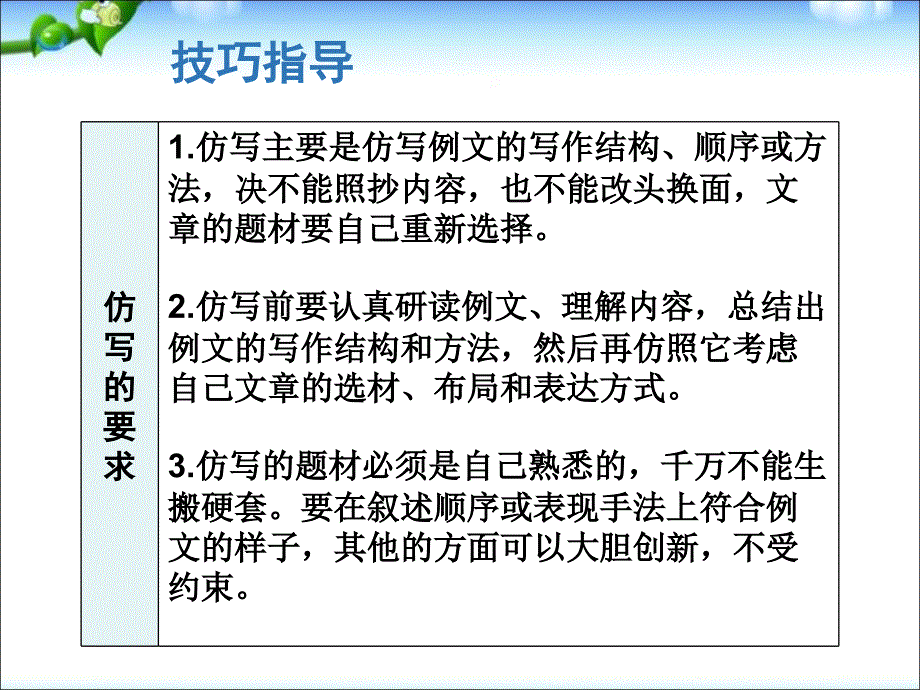 新部编人教版八下语文第一单云写作学习仿写课件_第4页