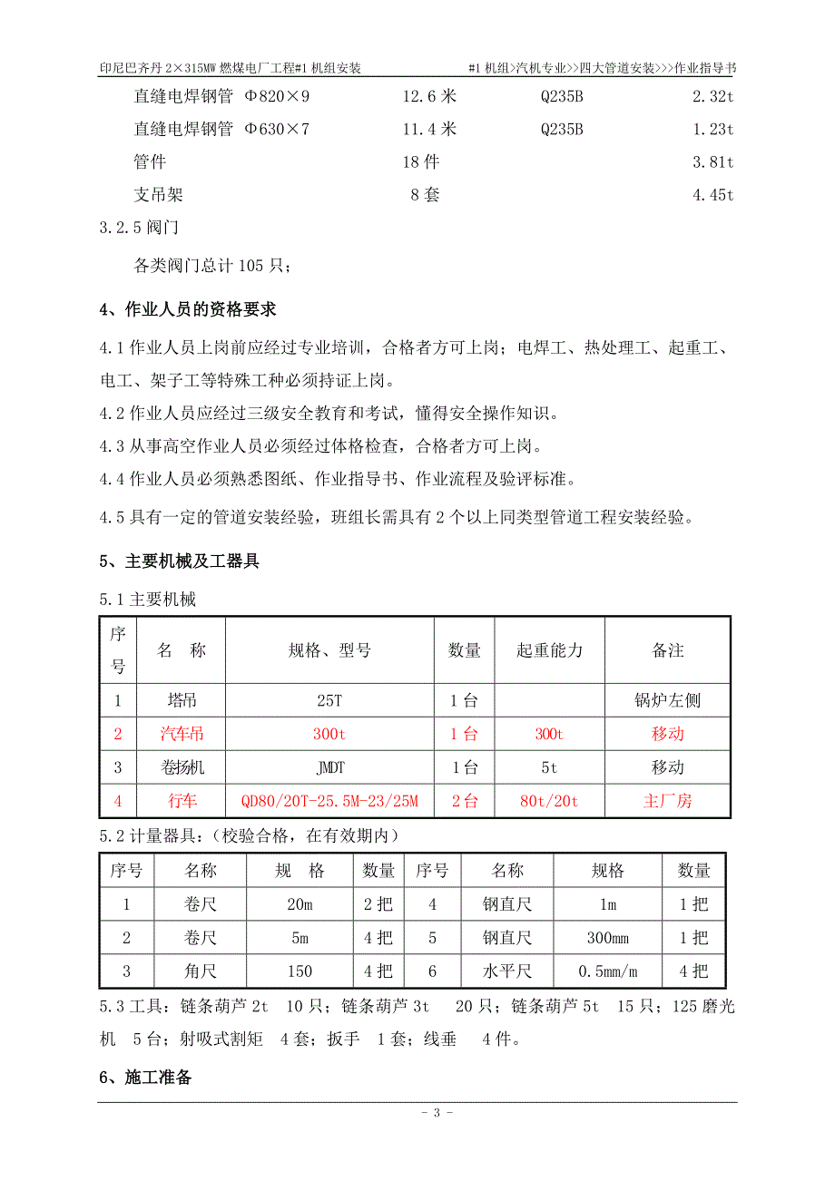 1#机组四大管道安装作业指导书.doc_第4页