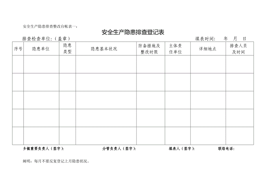 辖区内基础信息台帐表一_第3页