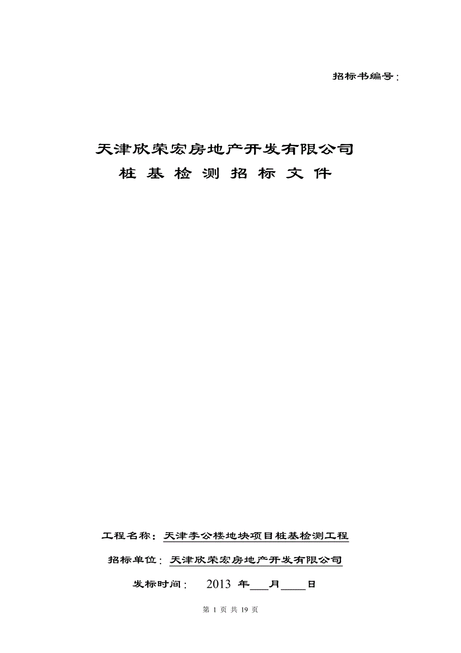 桩基检测招标文件_第1页