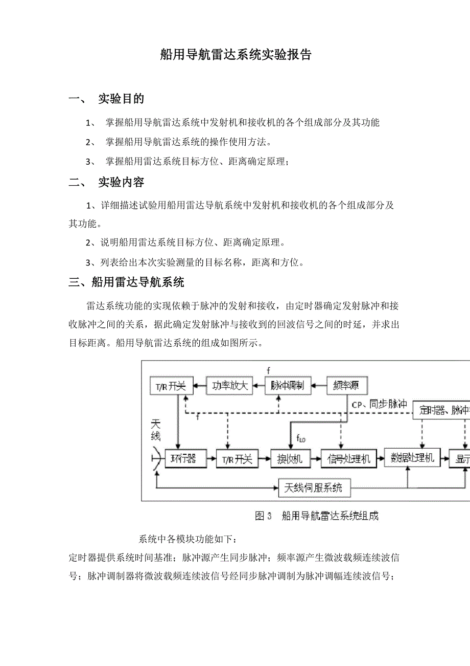 北理工微波雷达实验报告_第2页