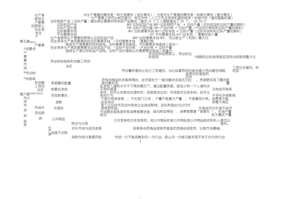 2019年中级经济师经济基础知识重点_第4页