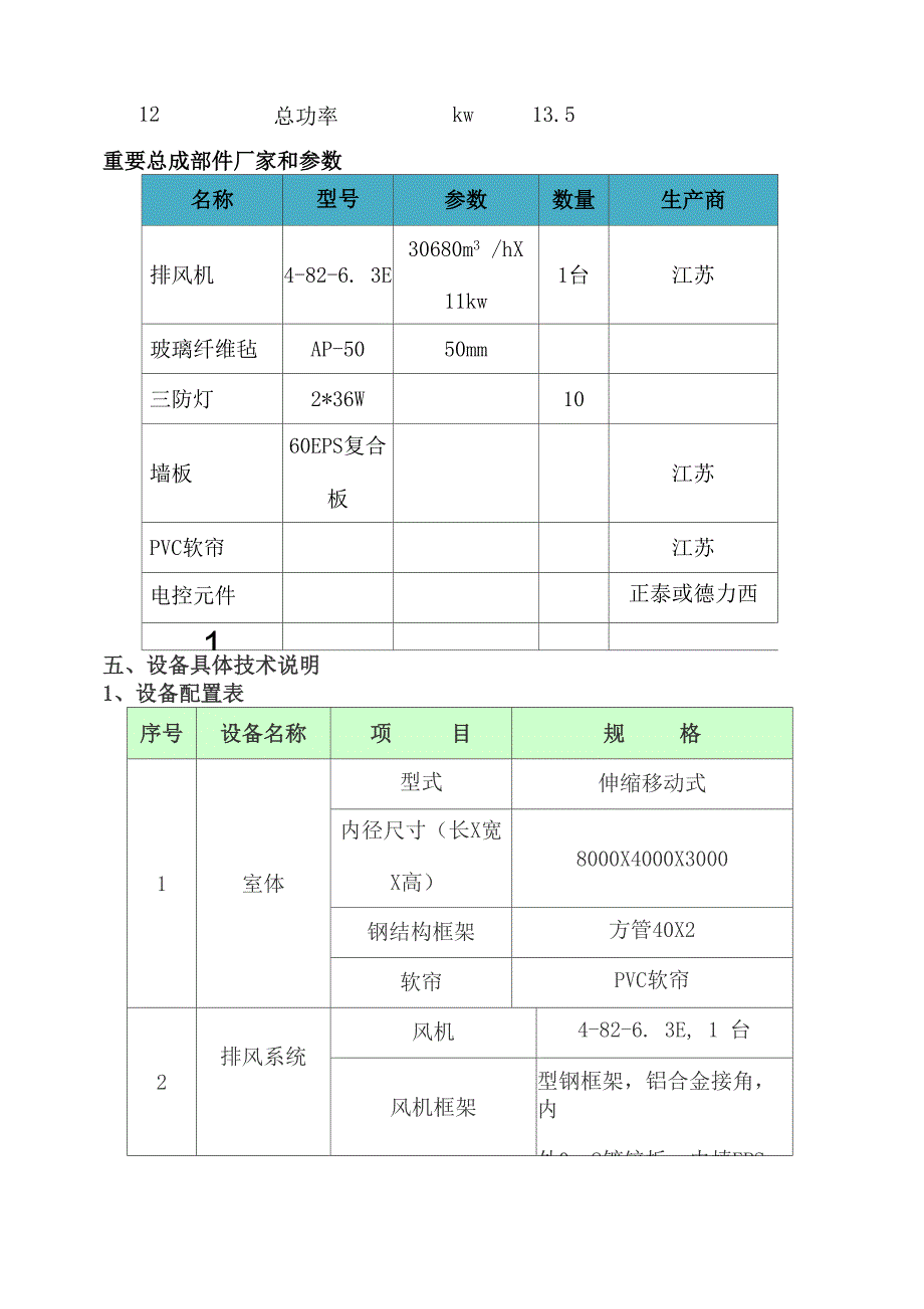 伸缩式喷漆房方案_第3页