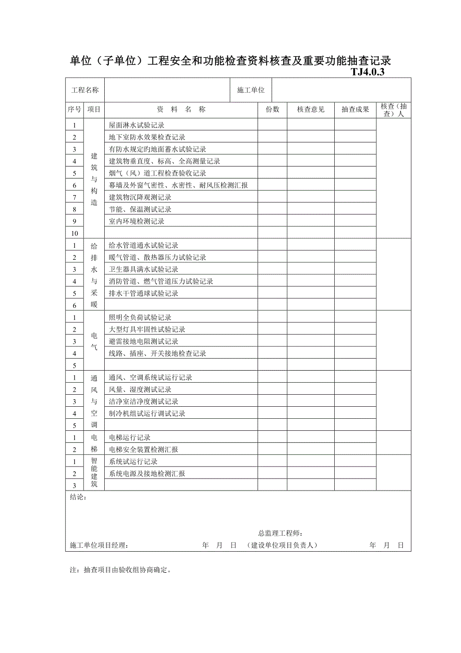 质量验收总表部分doc精_第4页