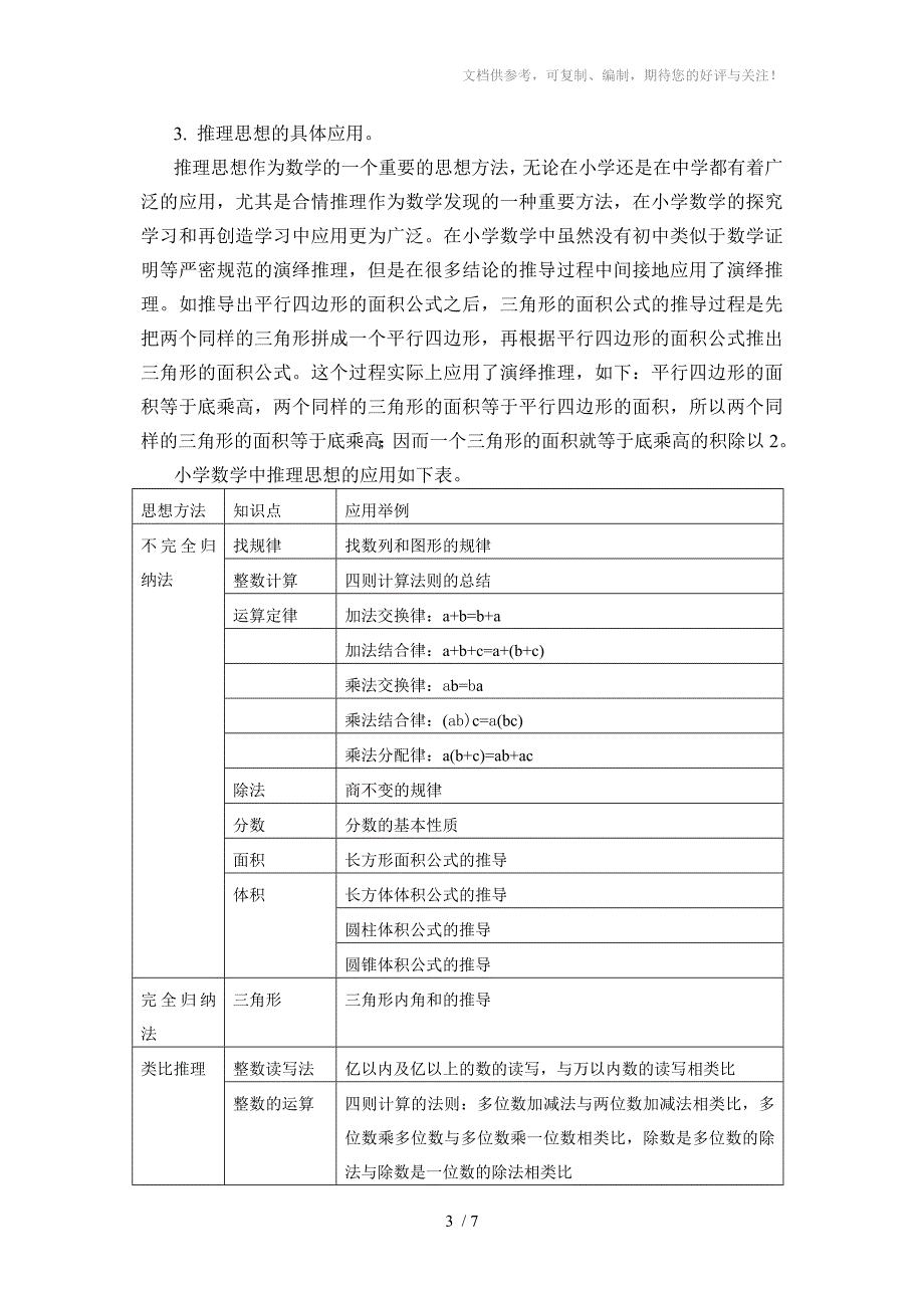 小学数学思想方法的梳理(四)_第3页