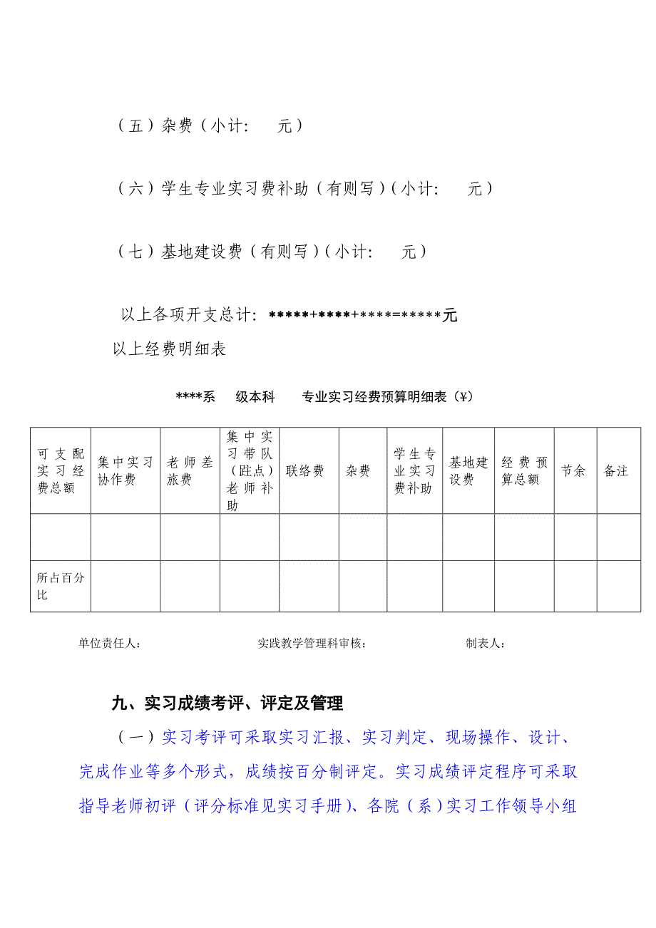 定岗实习专项方案模板.doc_第4页