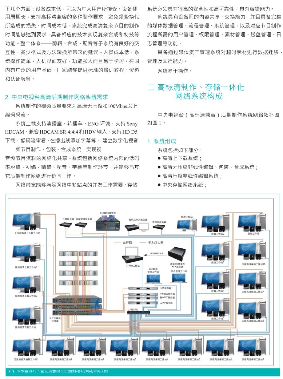 中央电视台高标清兼容后期制作系统_第2页