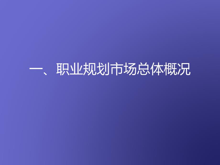 中国职业规划市场研究_第3页