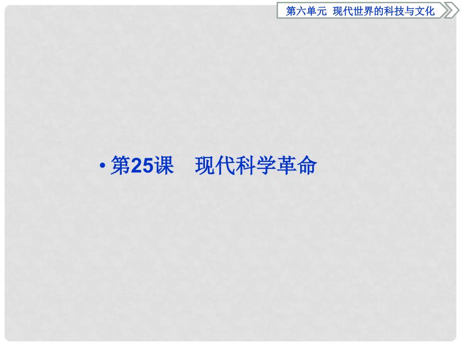 优化方案高中历史 第六单元 现代世界的科技与文化 第25课 现代科学革命课件 岳麓版必修3_第2页