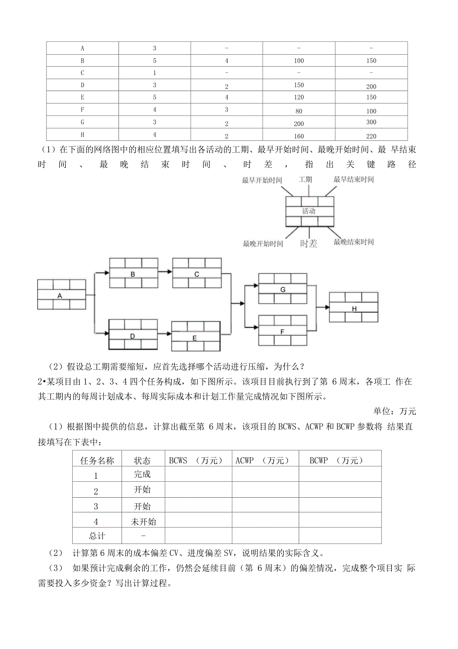 项目管理考试试题及答案_第3页