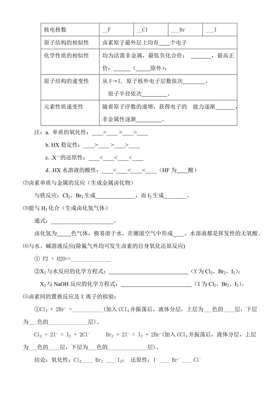 1份卤族元素学案_第2页