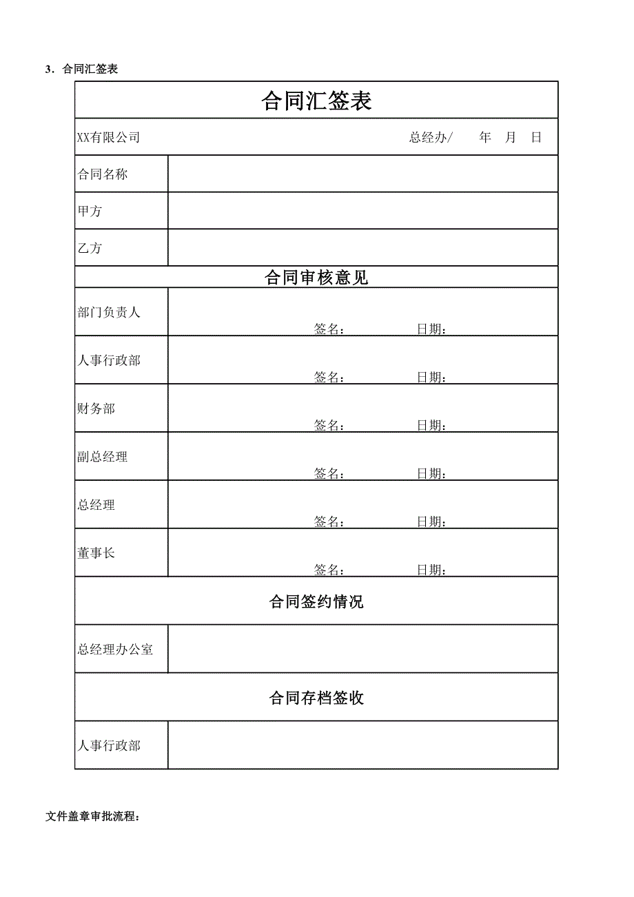 企业行政日常工作流程_第5页