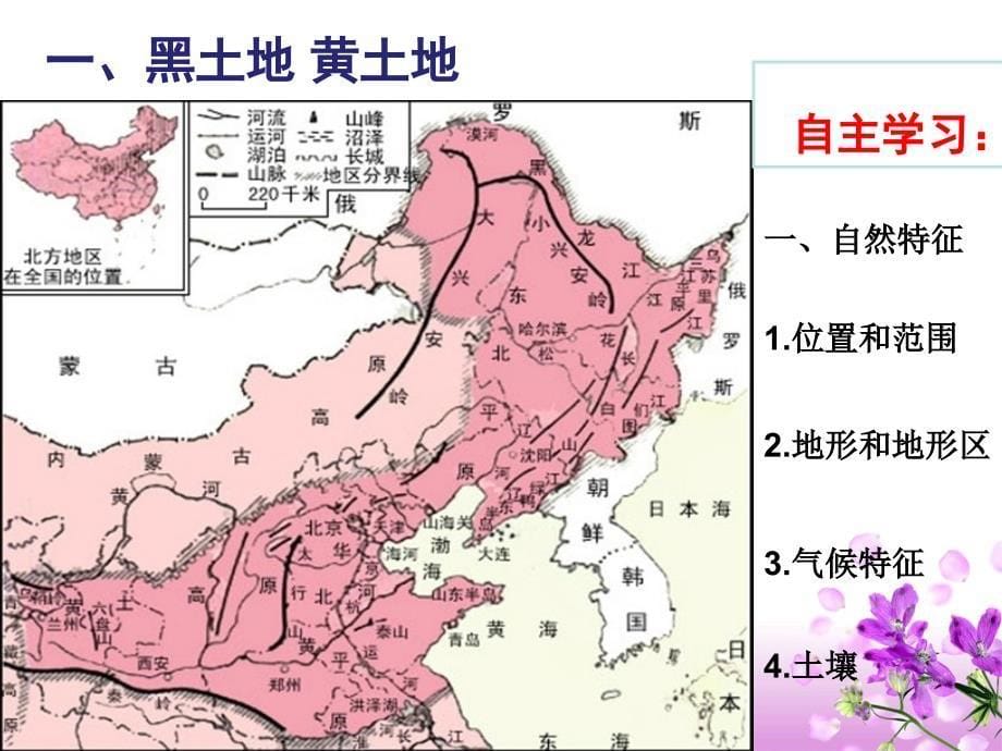 新人教版八年级地理下册六章北方地区第一节自然特征与农业课件28_第5页