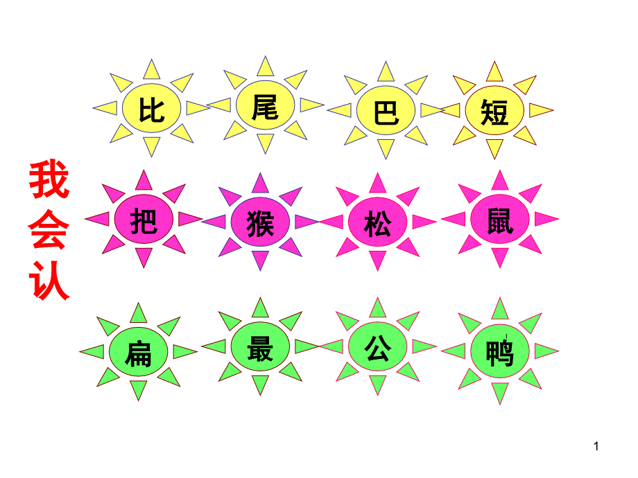 小学语文各种识字游戏课堂PPT_第1页