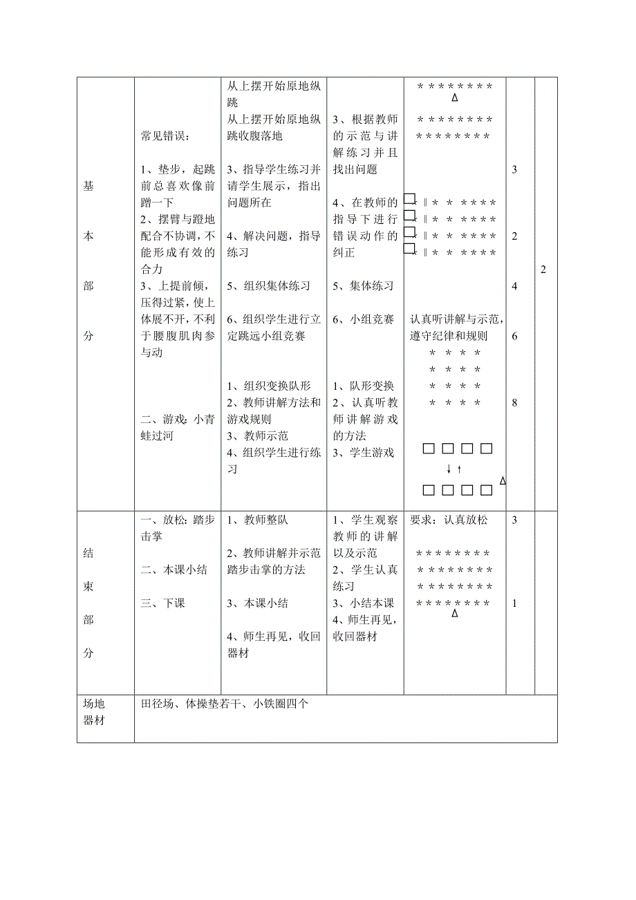 小学四年级立定跳远教案.doc_第2页