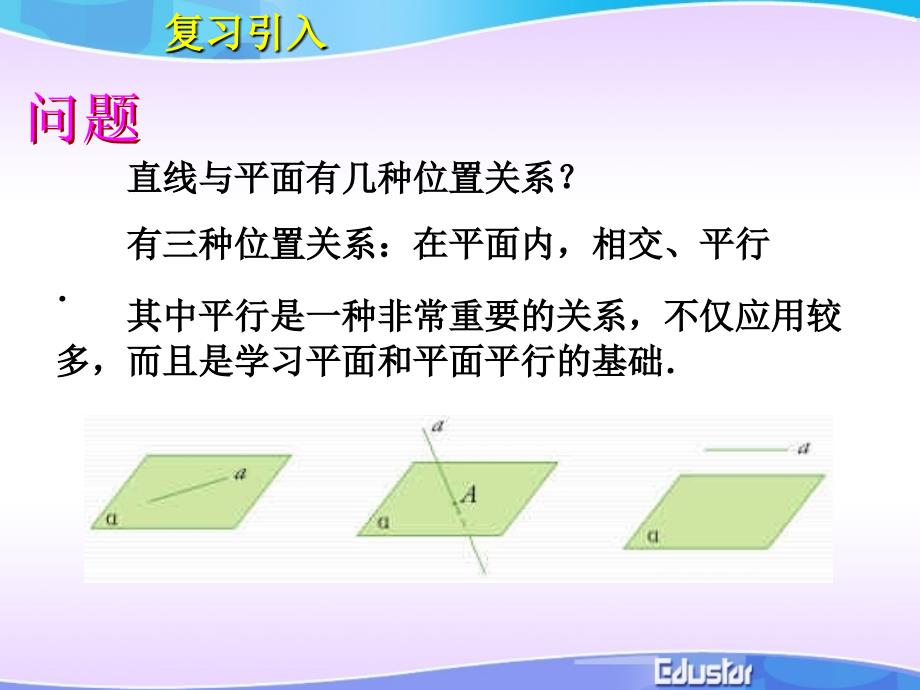 51直线与平面平行的判定_第2页