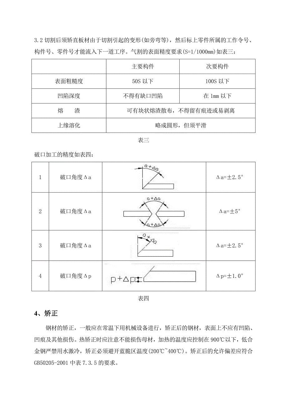 大型钢结构厂房双肢柱制作工艺_第5页