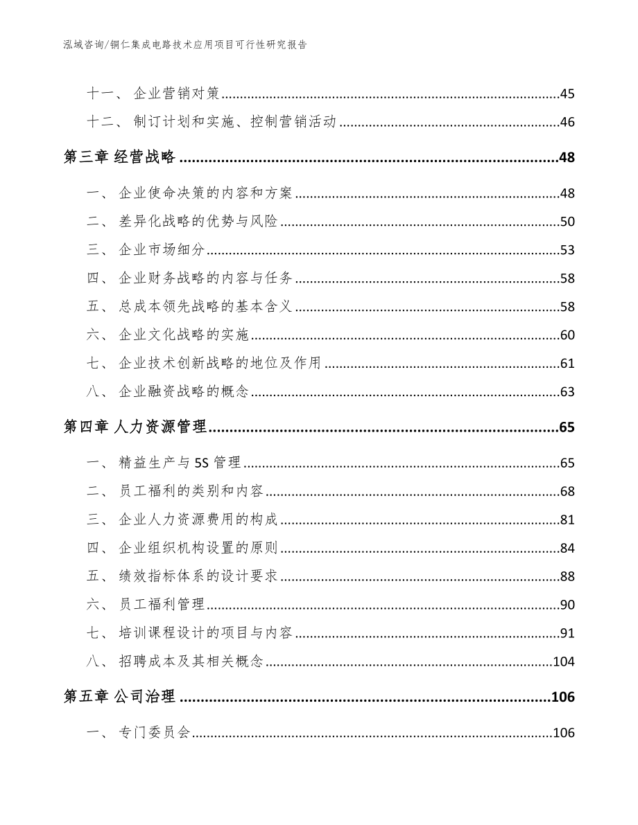 铜仁集成电路技术应用项目可行性研究报告_第3页