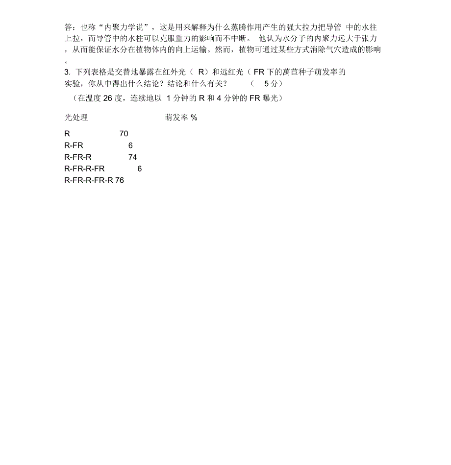 植物生理生化简答题和论述题整理版_第2页