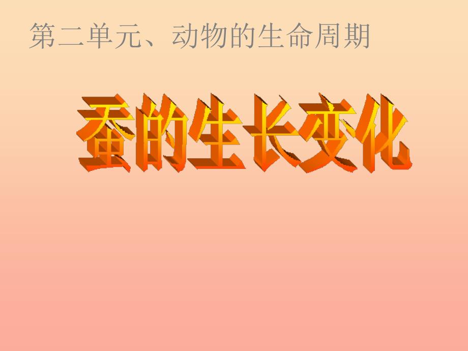 三年级科学下册动物的生命周期2蚕的生长变化课件4教科版_第1页