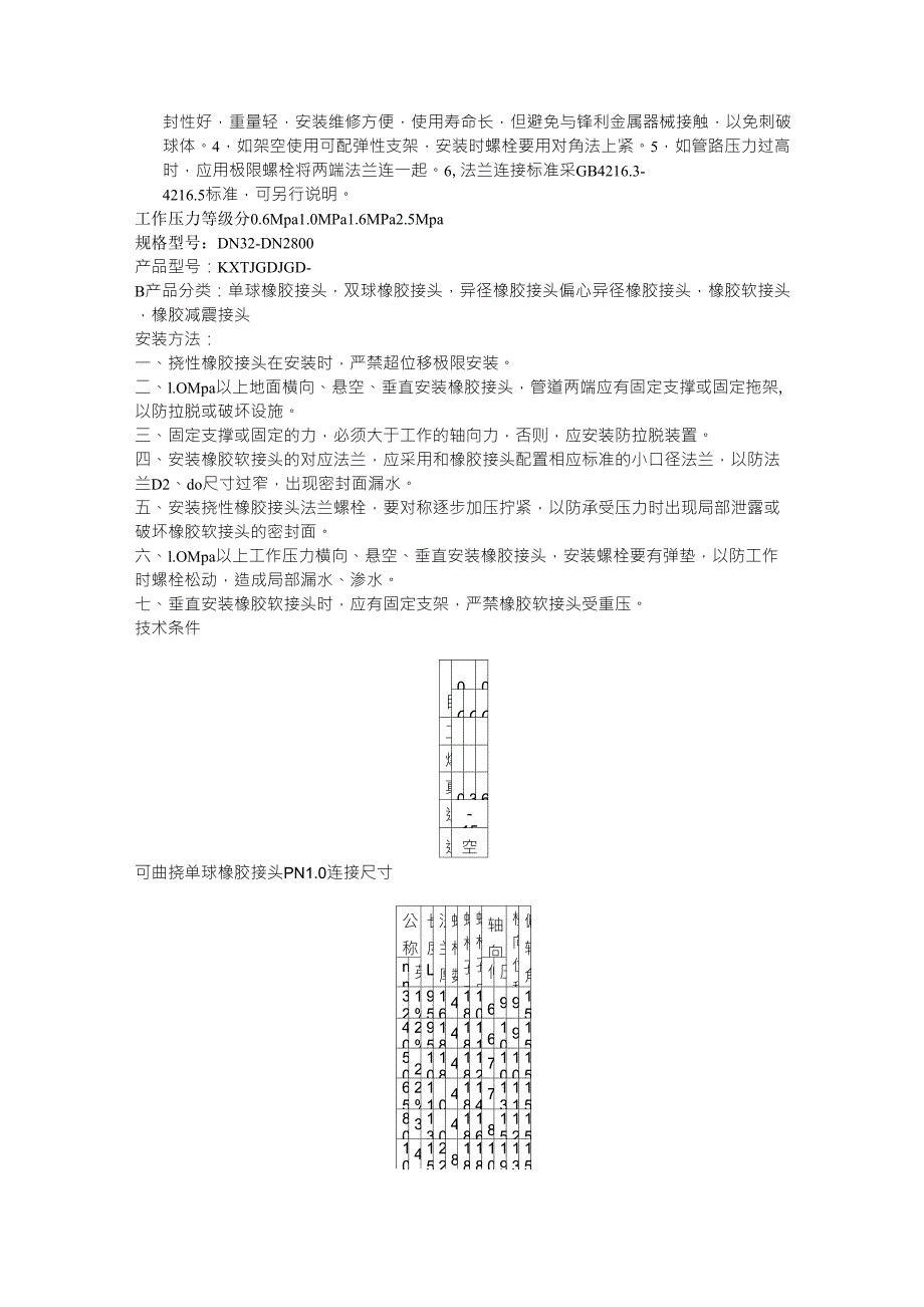 挠性橡胶接头_第2页