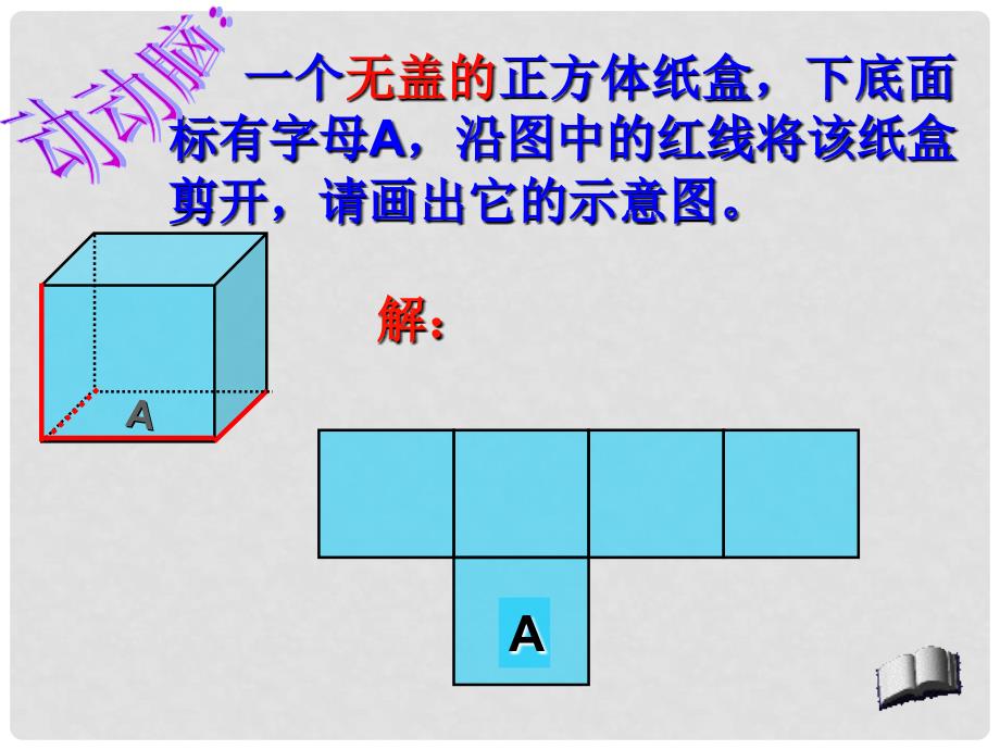 江苏省淮安市三树镇第一初级中学七年级数学上册《5.3 展开与折叠》课件 苏科版_第4页