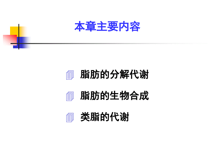 《生物化学》教学课件：第9章 脂类代谢_第3页