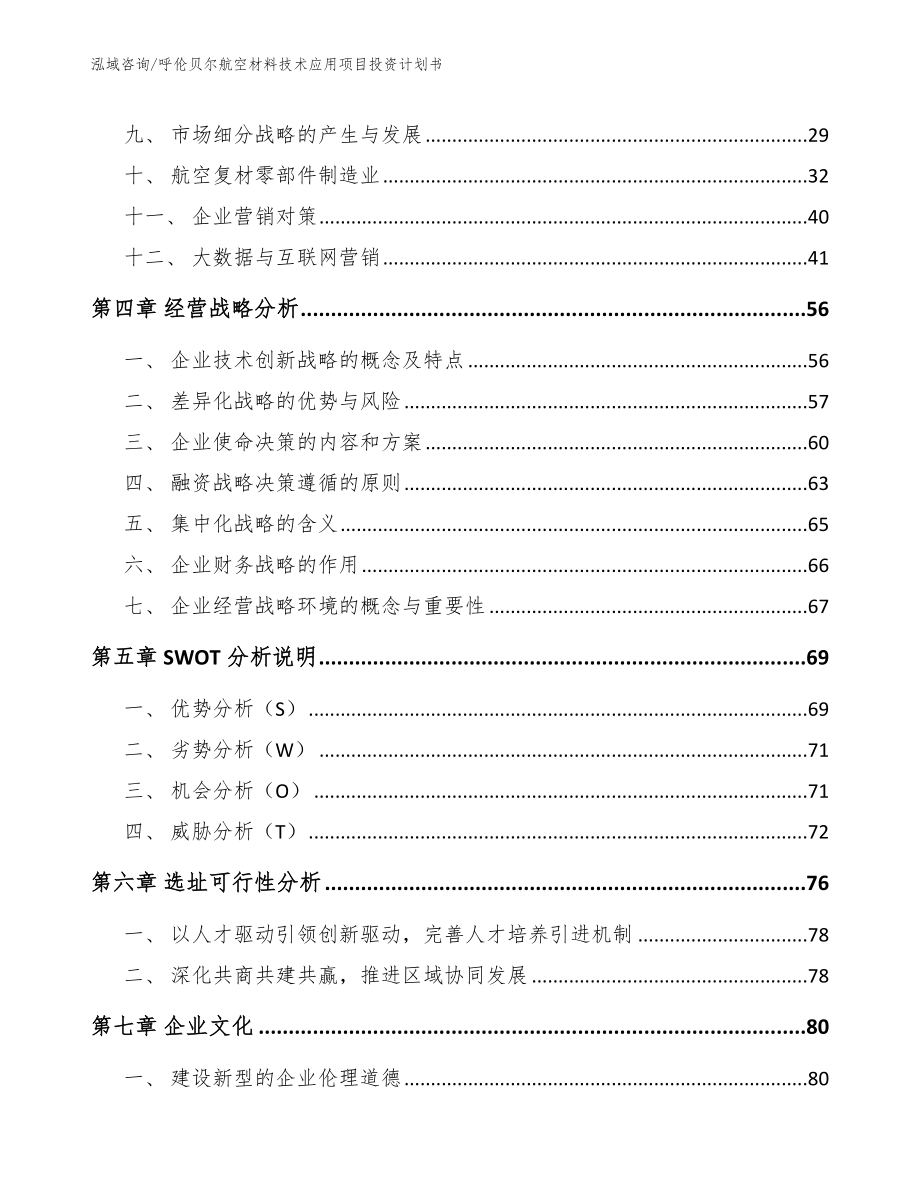 呼伦贝尔航空材料技术应用项目投资计划书_第2页