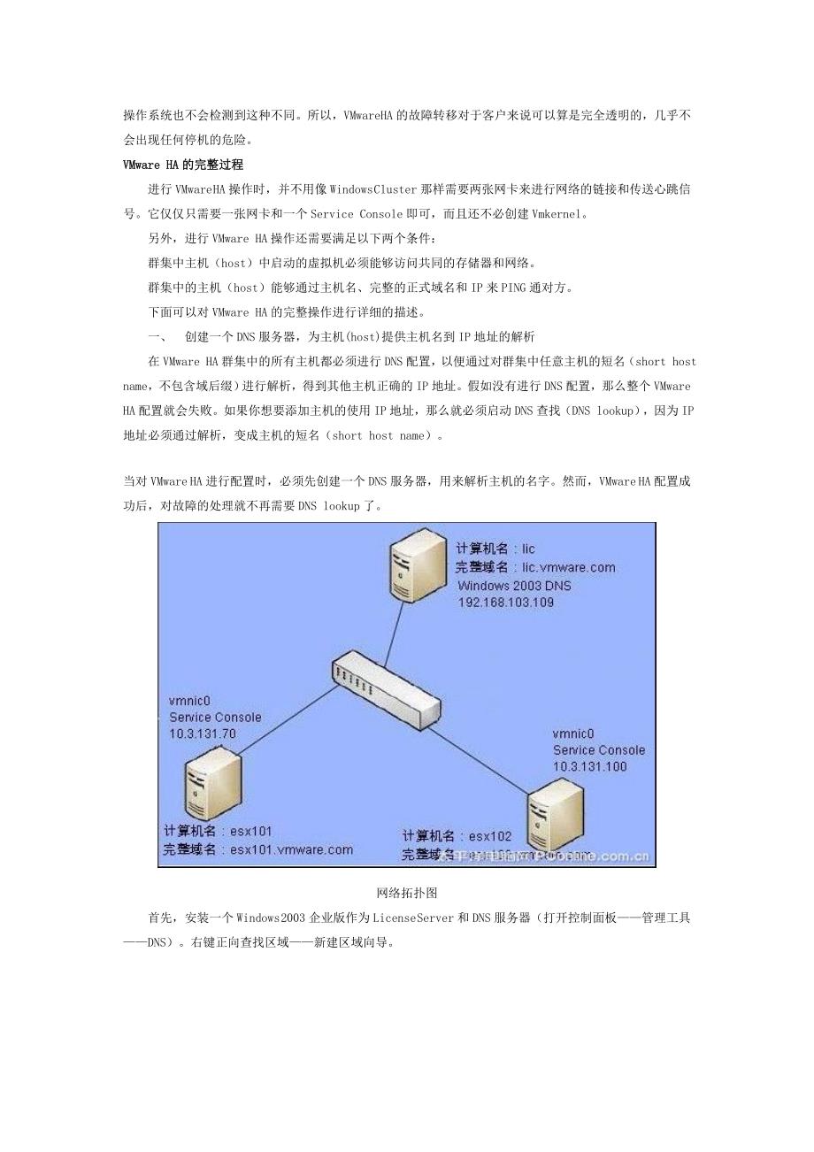 始终如一的高可用VMwareHA完全图解_第2页