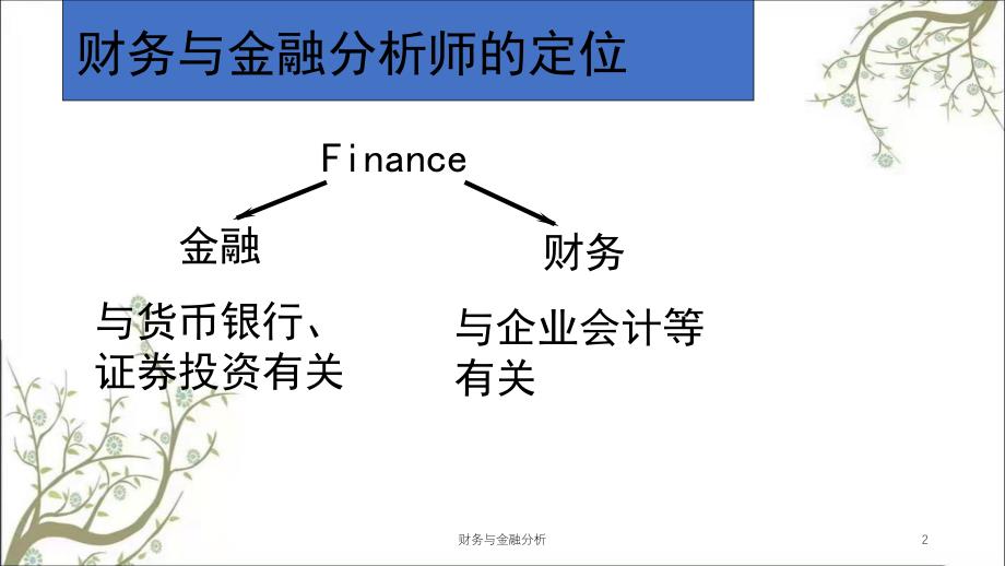 财务与金融分析课件_第2页