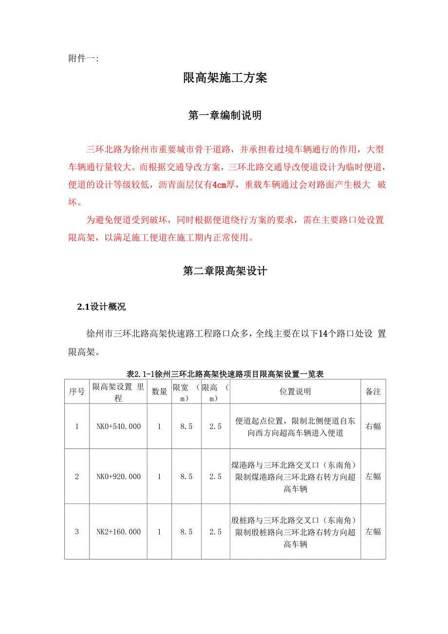 限高架设计施工方案_第1页