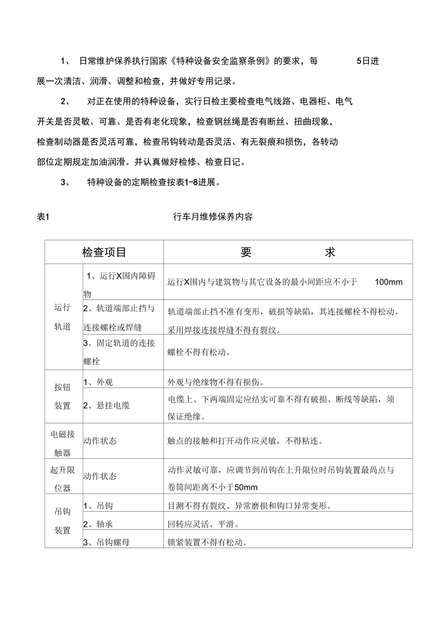 桥式、门式起重机维修通用实用工艺_第2页