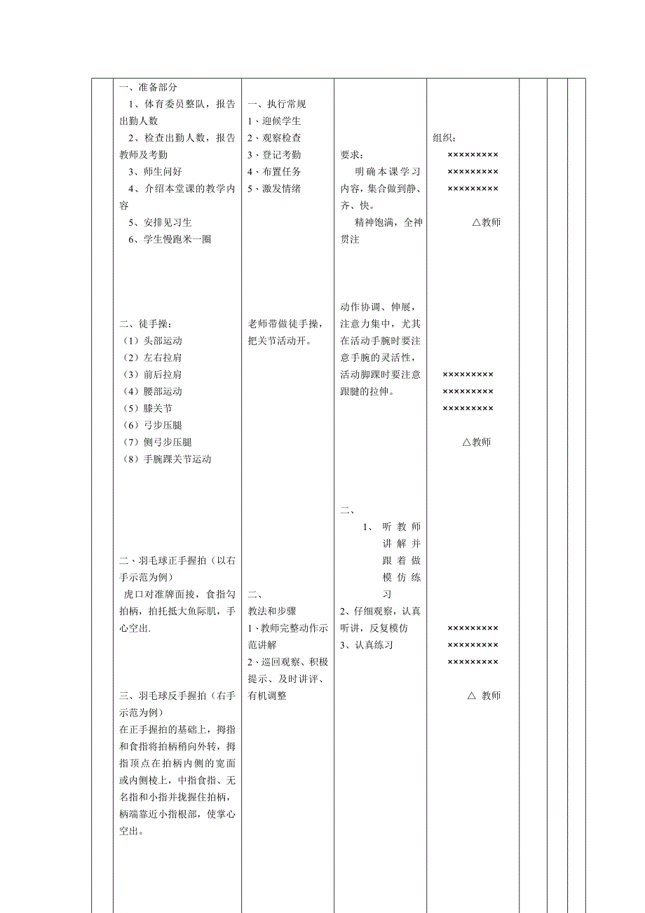 羽毛球握拍教案_第2页