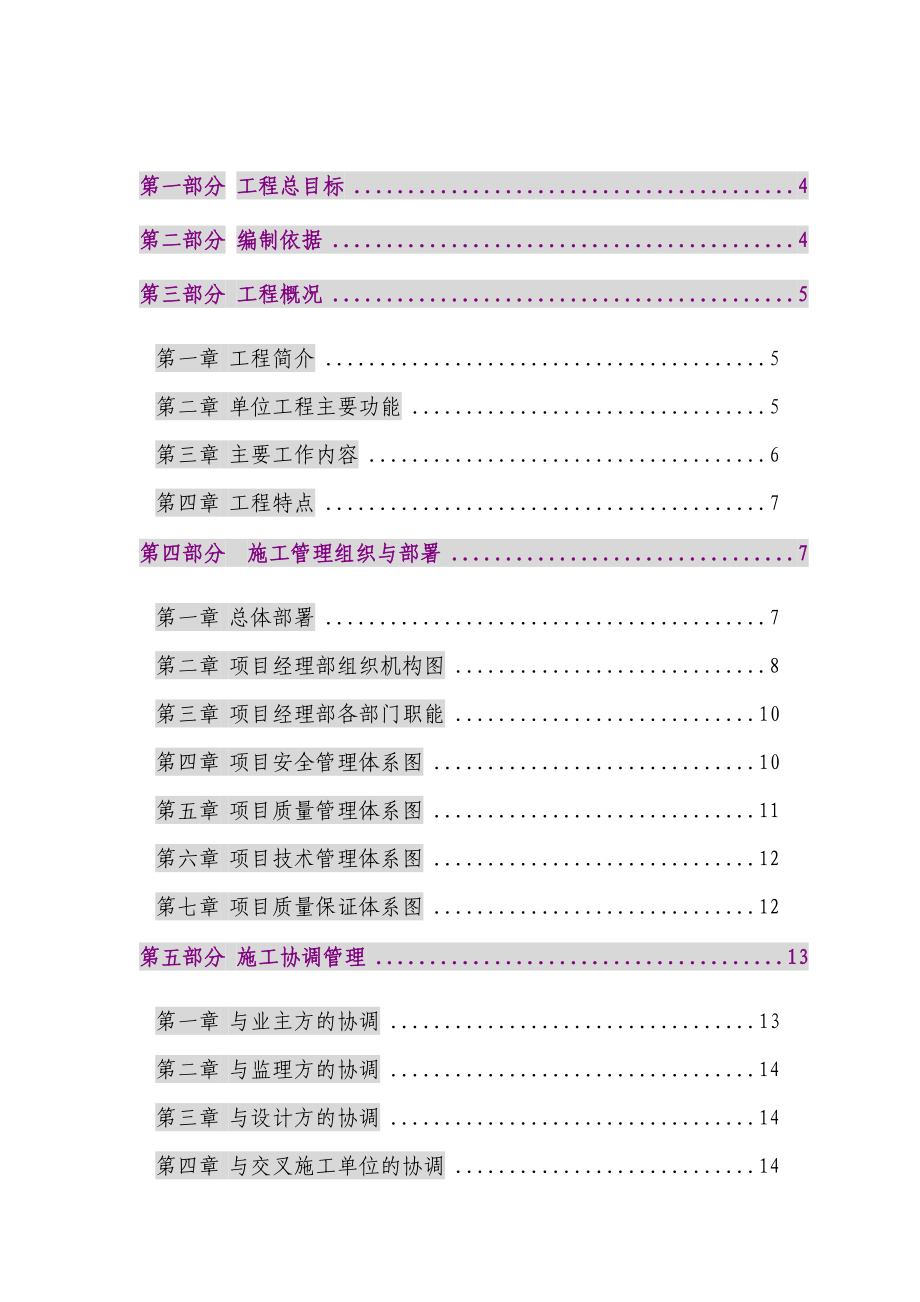 二期万吨氧化铝扩建工程项目-施工组织设计(DOC 145页)_第1页