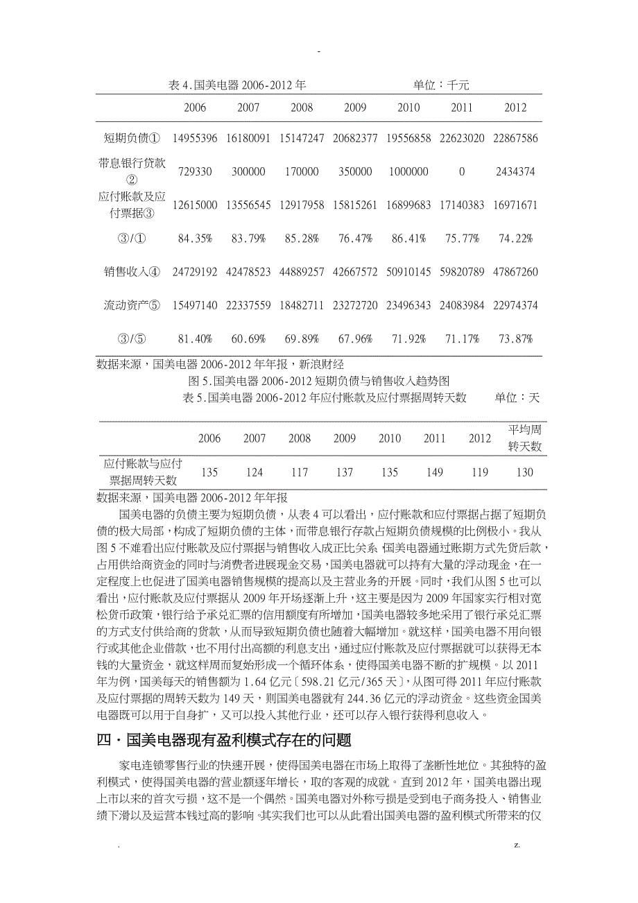 国美电器盈利模式分析_第5页