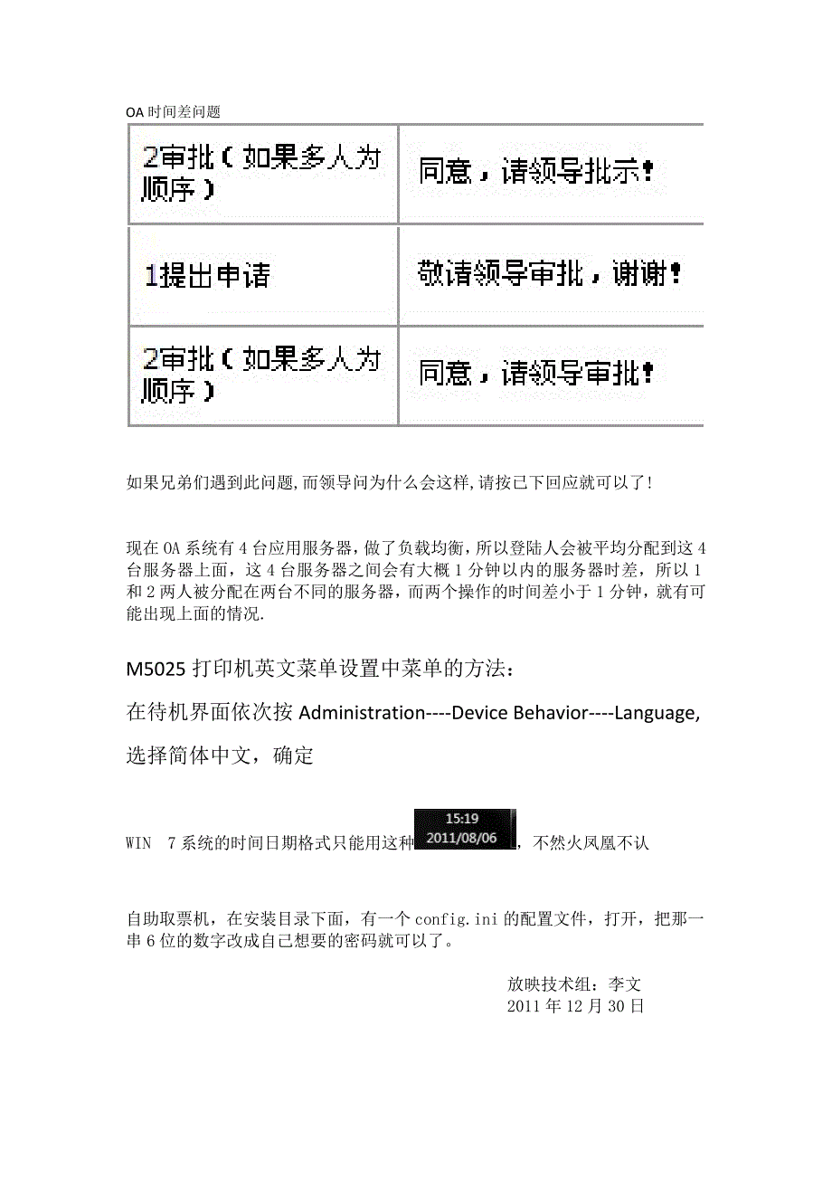 2011年信息技能经验汇总 某影城放映技术组资料.docx_第4页