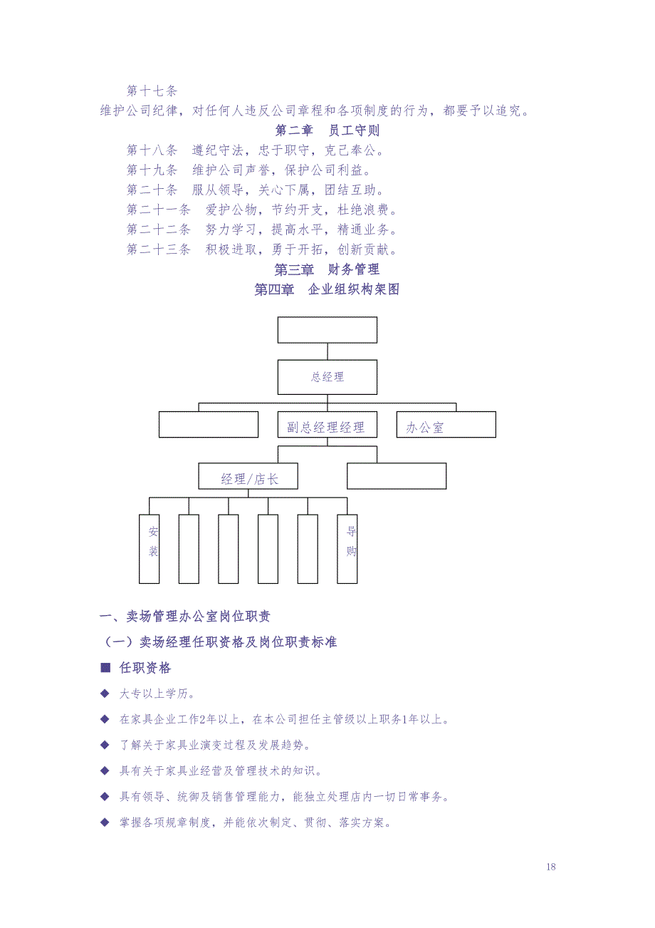 家具卖场管理细则管理制度（天选打工人）.docx_第2页