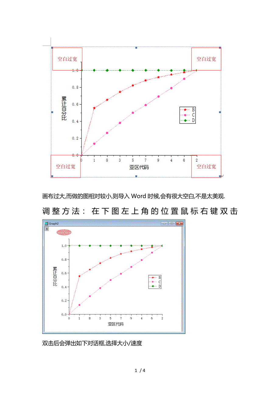 origin2017画图空白过大调整(调整画布大小)_第1页