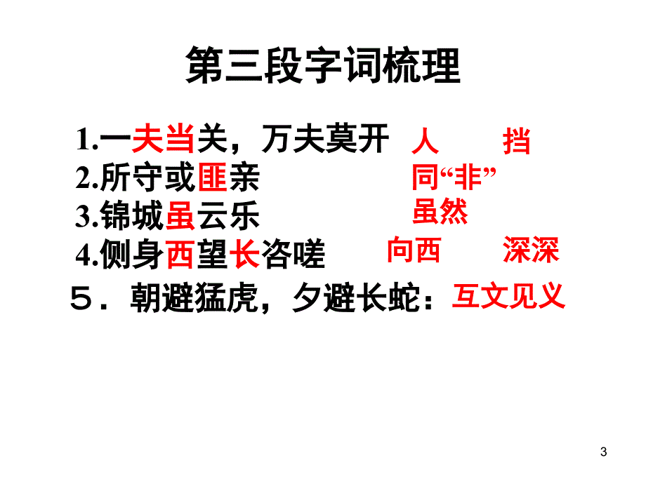 李白蜀道难手法课堂PPT_第3页