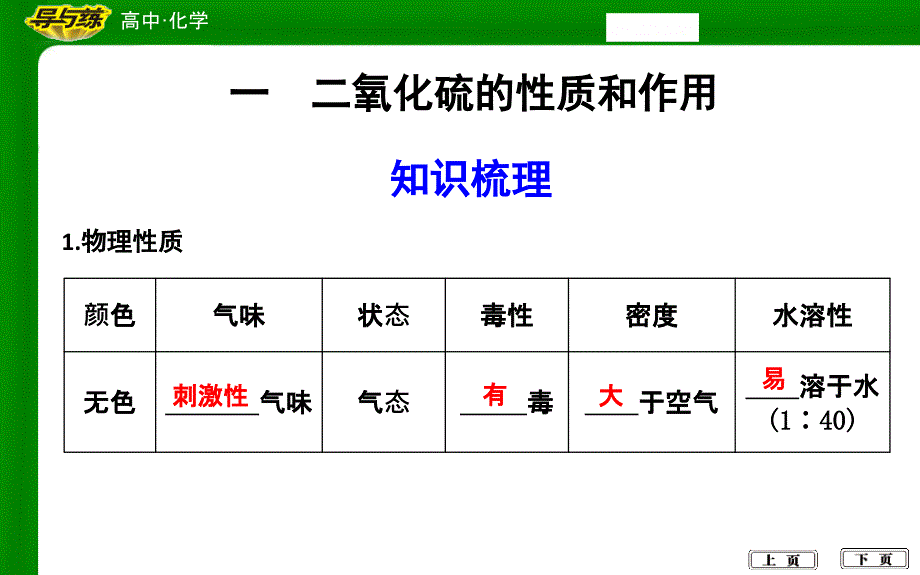 第一课时二氧化硫的性质和作用ppt课件_第3页