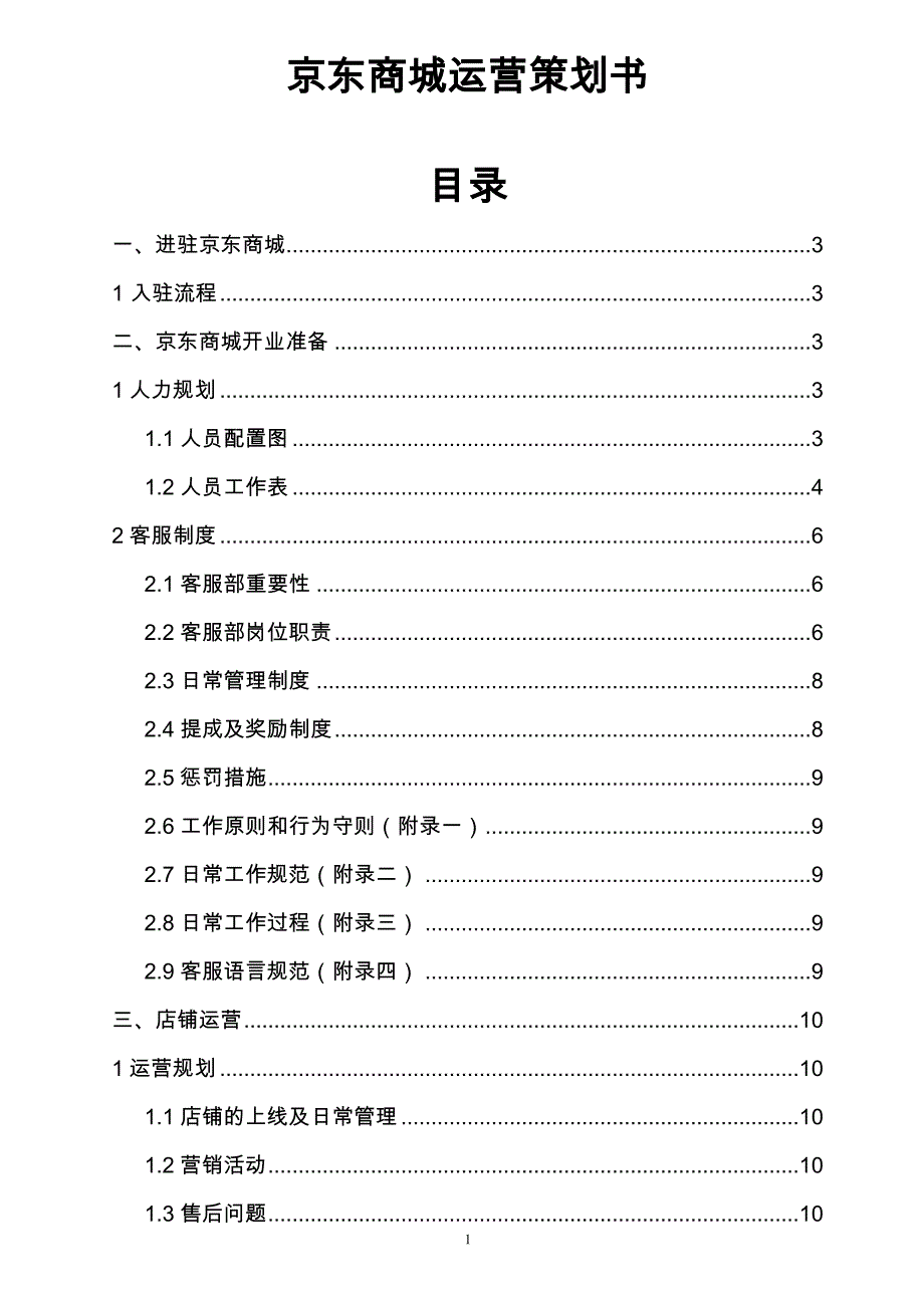 京东商城运营策划书.docx_第1页