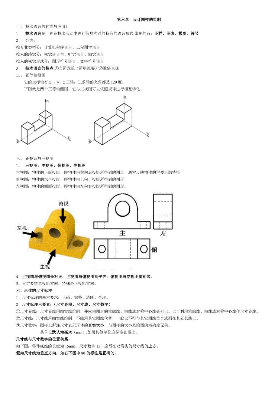 高中通用技术必修知识点_第5页