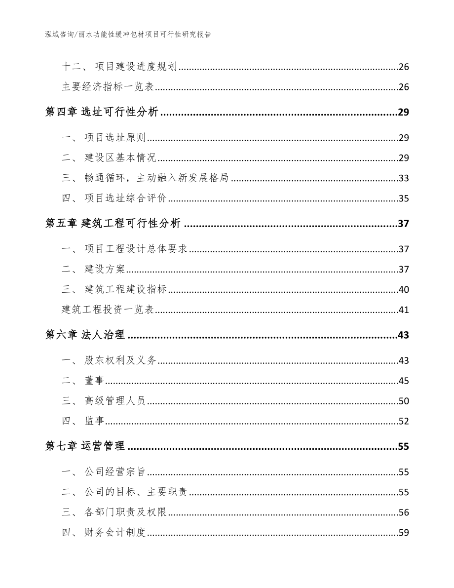 丽水功能性缓冲包材项目可行性研究报告（模板范本）_第2页