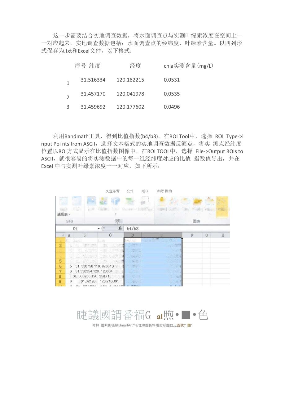 叶绿素a计算方案_第4页