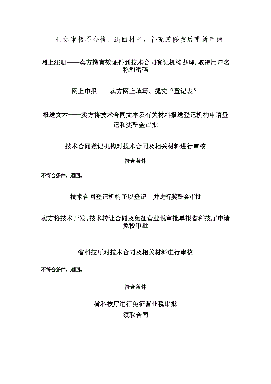 技术合同认定登记奖酬金免税审批程序_第2页