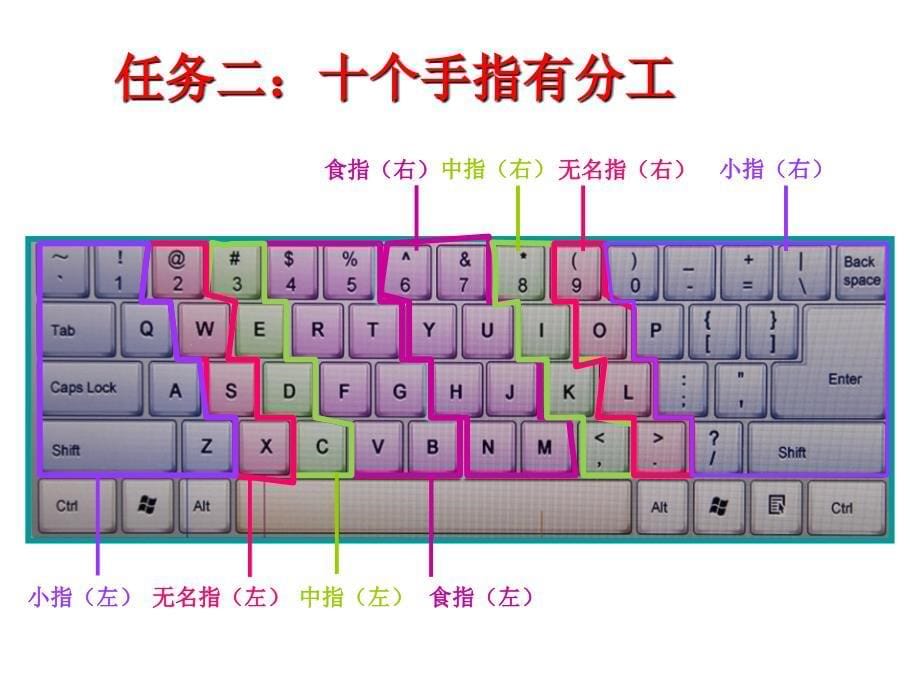 四年级上册信息技术课件5指法顺序要记清泰山版共10张PPT_第5页