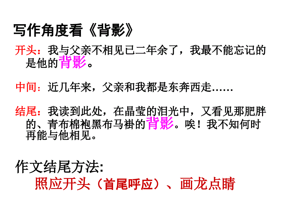 背影 作文仿写课件_第3页